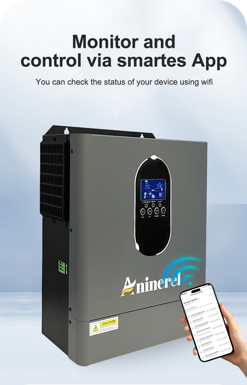 Гибридный солнечный инвертор A – обзор и цена Mppt Charge Controller